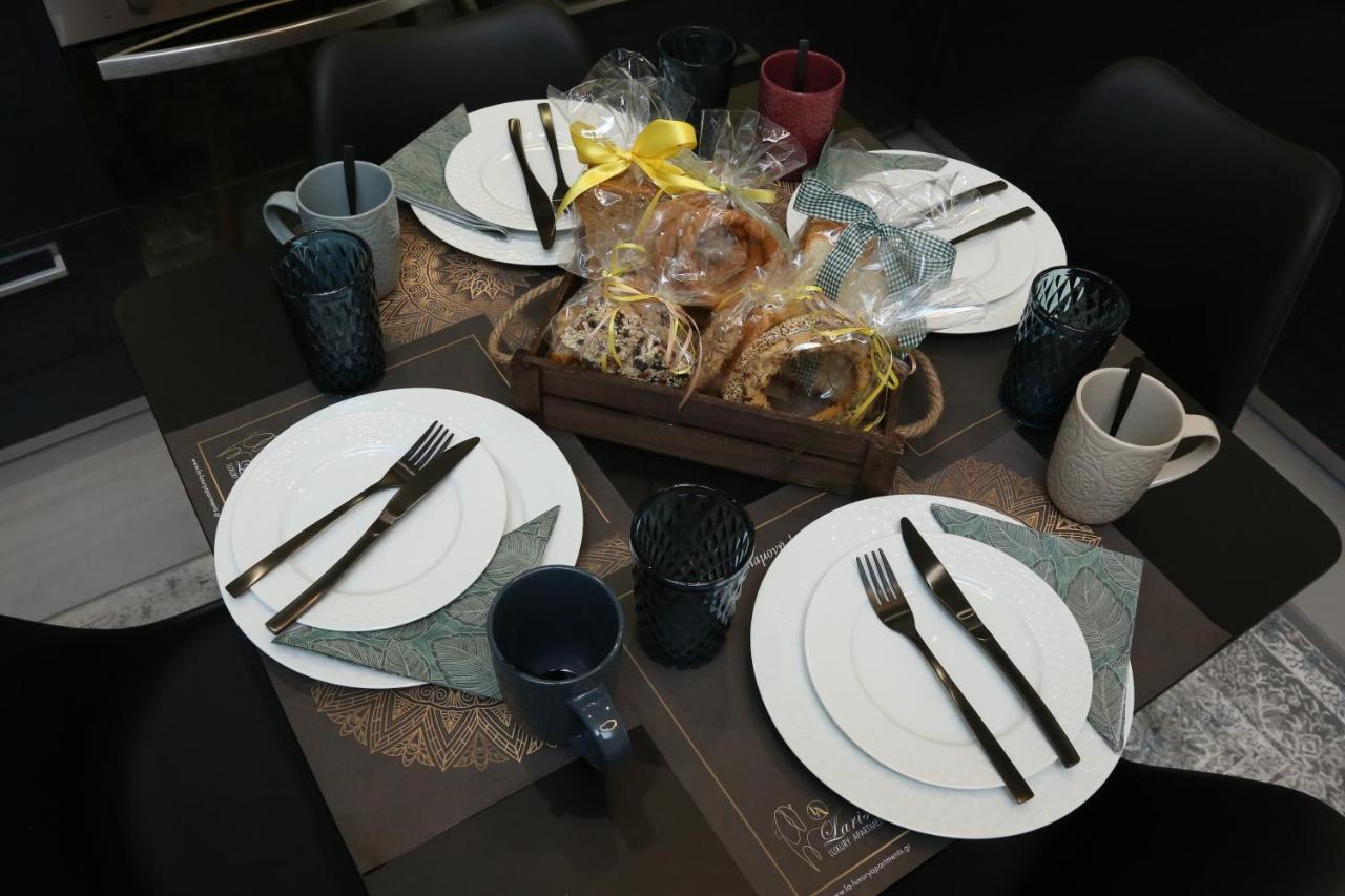 La Larissa Luxury Apartments Koronis מראה חיצוני תמונה